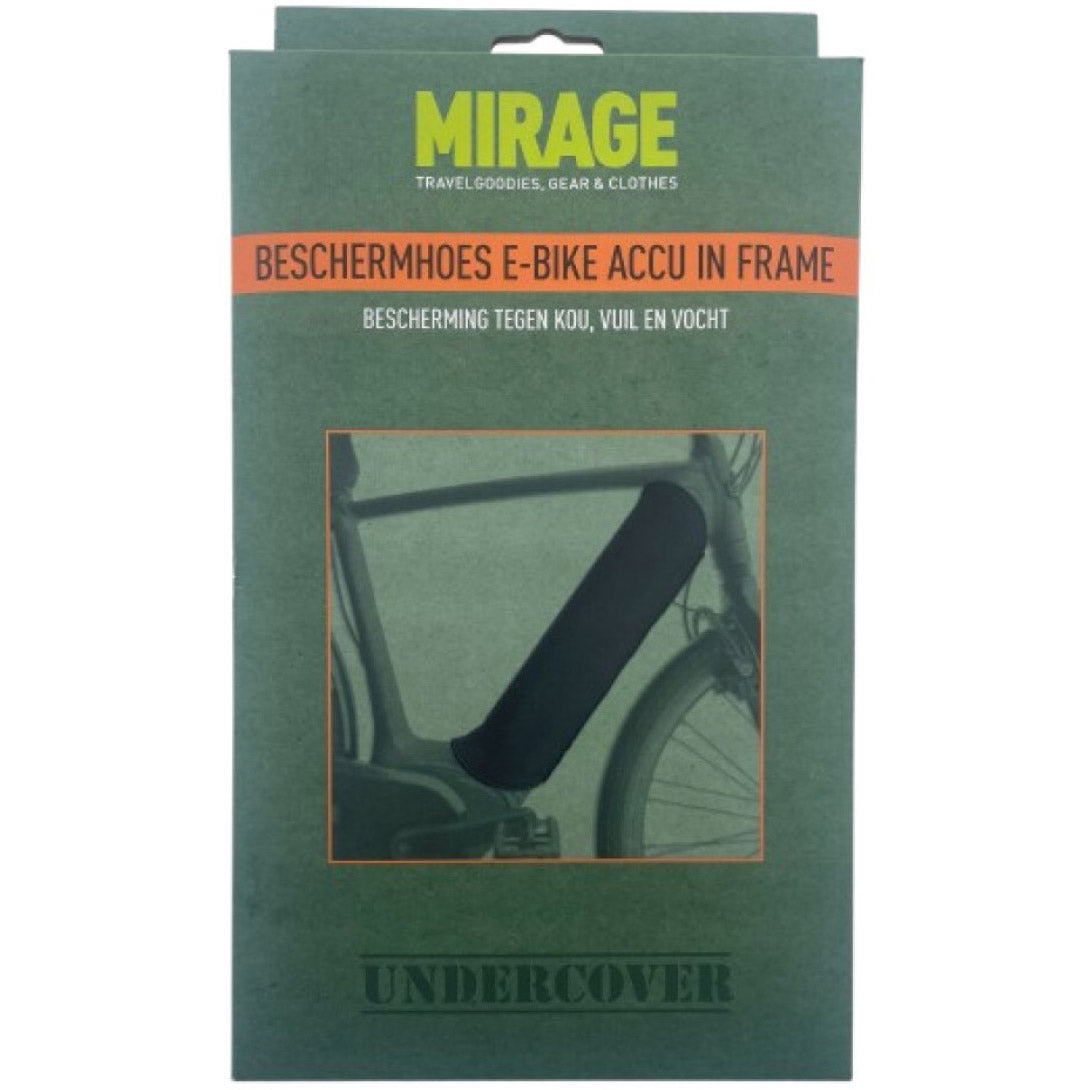 Mirage neopren beskyttelsescover til e-cykel batteri i ramme (mod kulde, snavs og fugt)