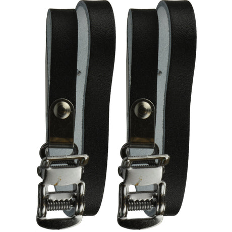 VWP Toeserclipriempjes A-Quality Leather Black