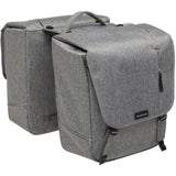 Ny looxs Nova Double - Double Bicycle Bag, Gray