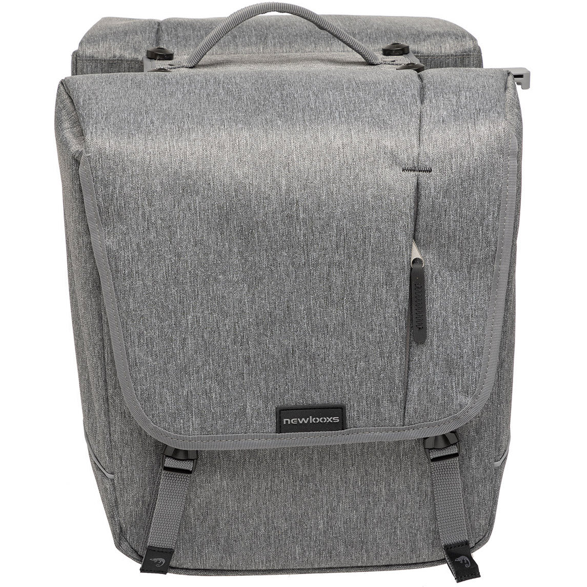 Ny looxs Nova Double - Double Bicycle Bag, Gray