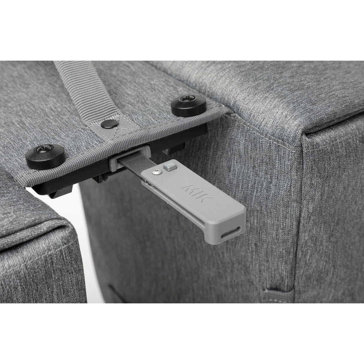 Ny looxs Nova Double - Double Bicycle Bag, Gray