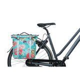 Basil Bloom Field dobbelt cykelpose, vandtæt, himmelblå, 35L
