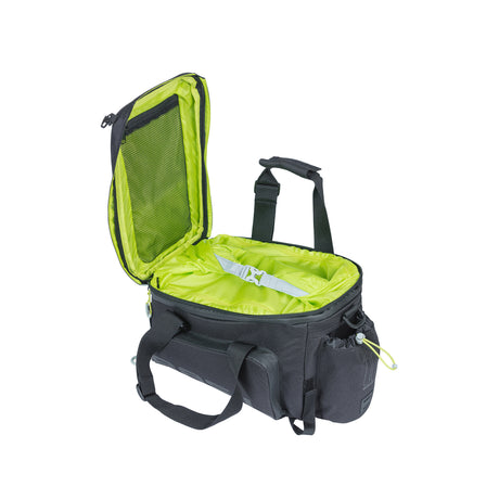 Basil Miles XL Pro Bagage Threat Bag - Vandtæt - Sporty - Black Lime - 9-36L - Mik RT Adapterplates