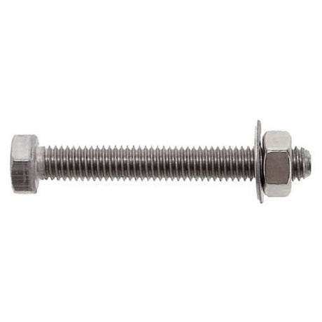 Bofix Fork-Crown Bolt Rustfrit stål M6-40 Komplet (10.)