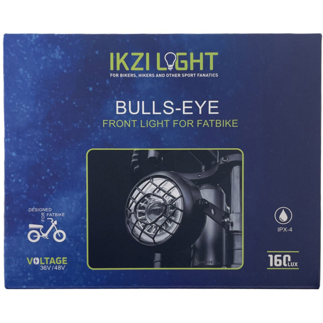 Buzaglo ikzilight forlygte bulls-eye til fatbike