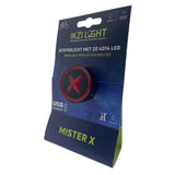 Buzaglo ikzilight baglygte mr x med 4014 LED, USB genopladelig