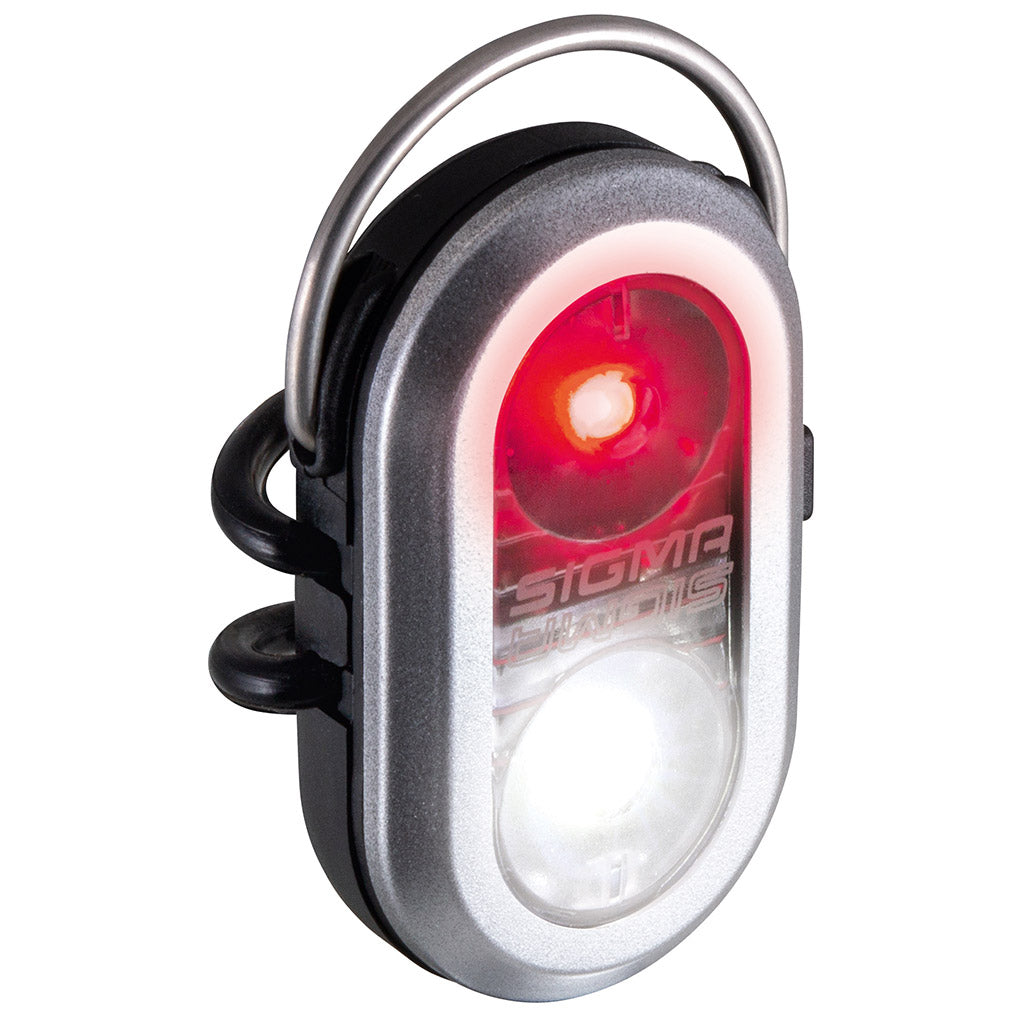 Sigma Micro Duo Silver Dual LED inkl. 2X CR-2032