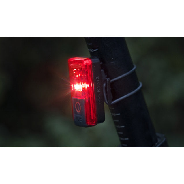 Vdo Eco Light Red RL Plus USB baglys Li-On Battery+Bremselys på