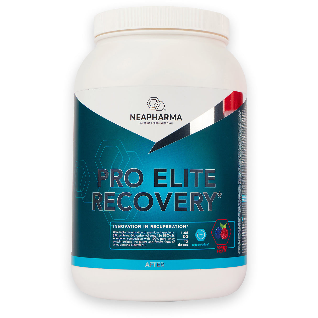 Neapharma Neapharma Recovery Shake Pro Forest Fruit Pot 1,44 kg