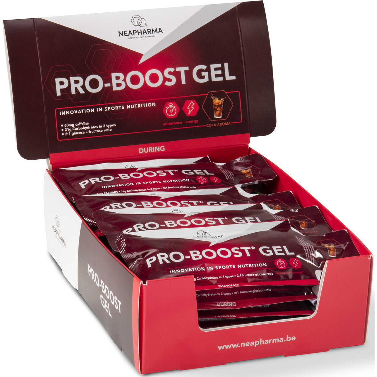 Neapharma Neapharma Boost Gel Display med 25 geler