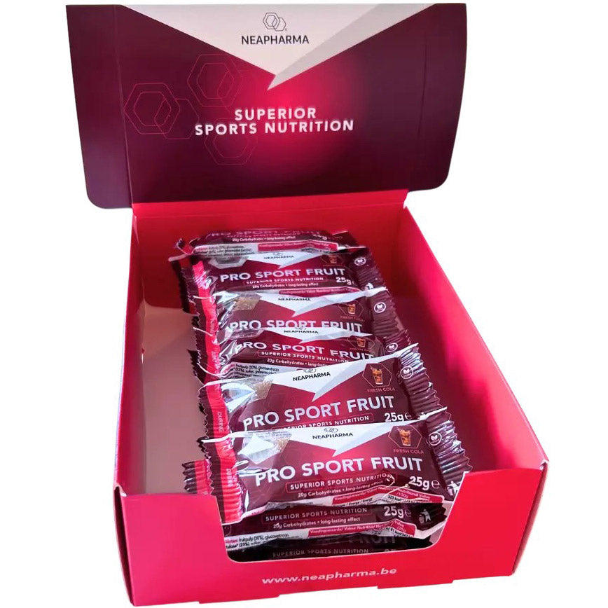 Neapharma bar pro sport frugt cola display (40 stk)