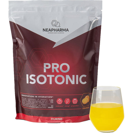 Neapharma isotonisk pulver pro isotonisk orange pose 1,5 kg