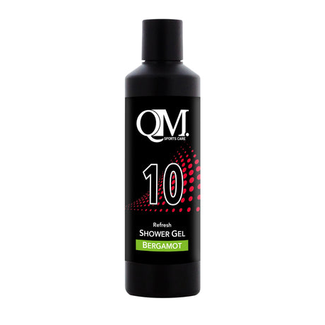 QM Sports Care QM Sportscare 10 flaske 200 ml bruser gel frisk bergamot