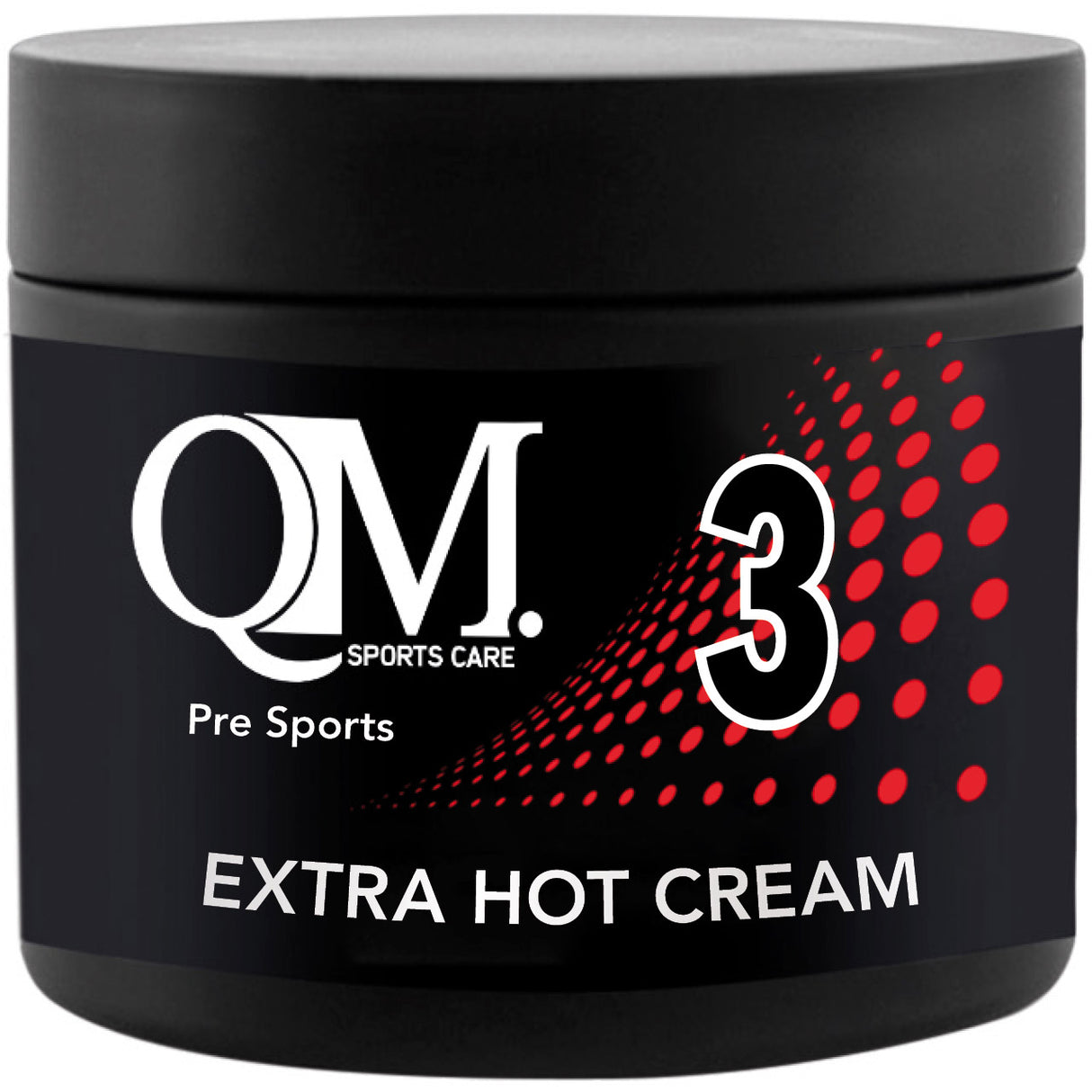 Qm sportspleje 3 ekstra varm flødegryde 200ml