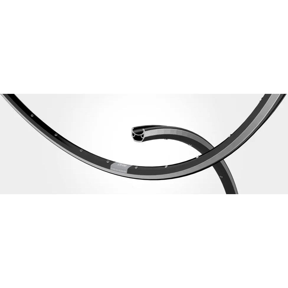 Ryde fælg rigida chrina 28 622 36g cnc aluminium sort
