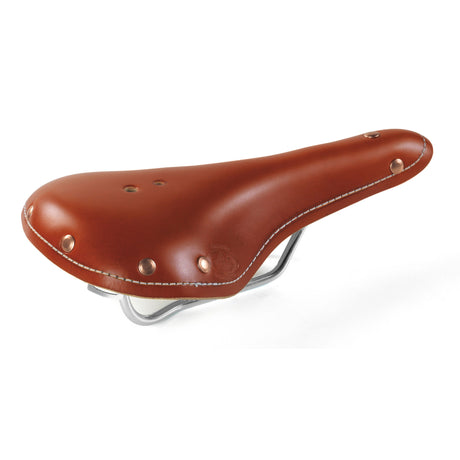 Monte grappa sadel old frontiers sport læder cognac