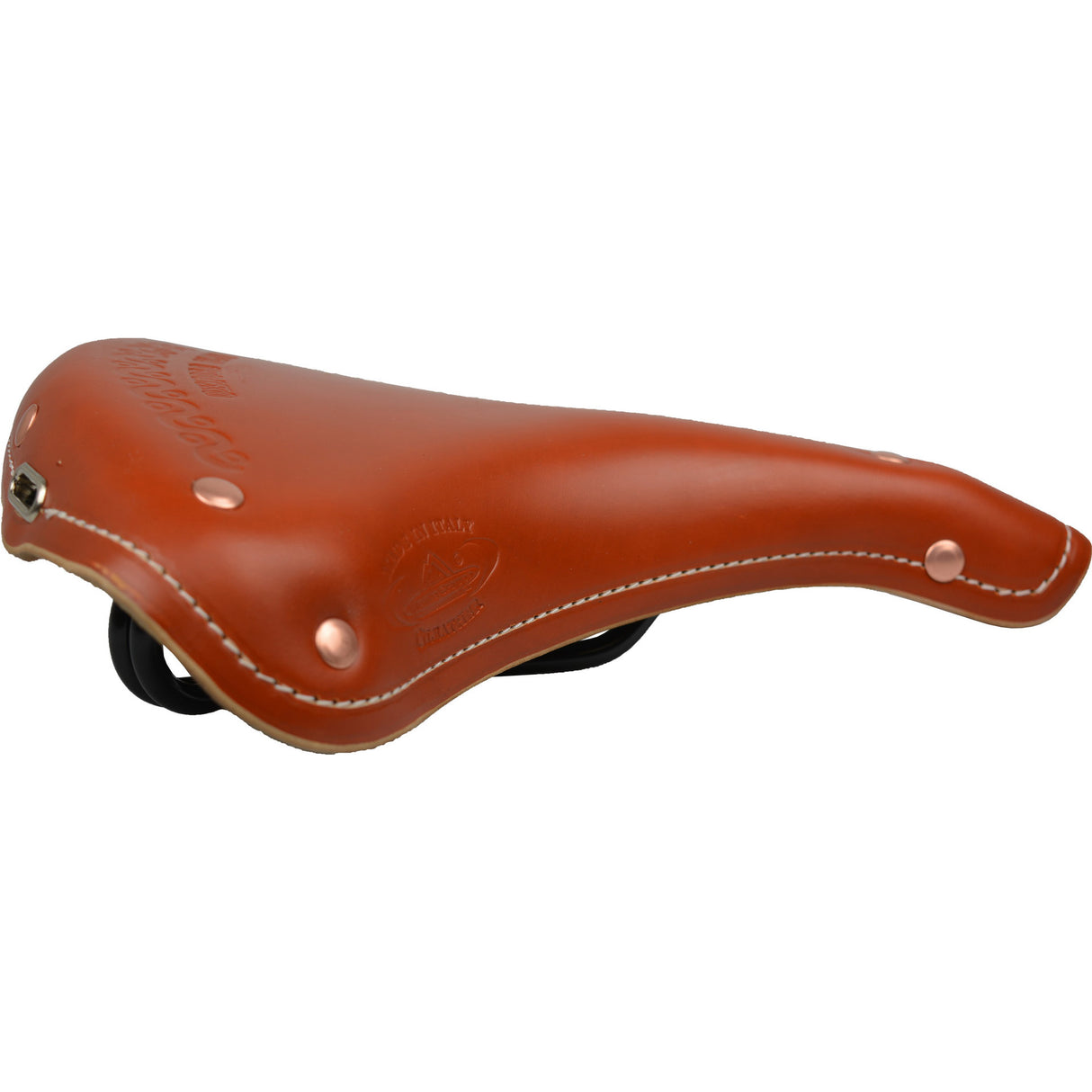 Monte grappa sadel oxford club sport læder cognac