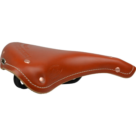 Monte grappa sadel oxford club sport læder cognac