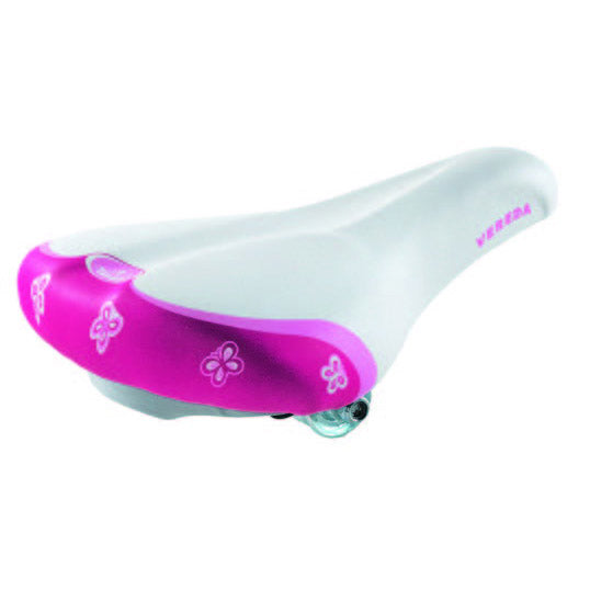 Monte grappa børnesadel vereda 20-24 hvid pink
