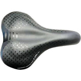Monte grappa sadel asola 6200 gel plus elastomer skinne sort