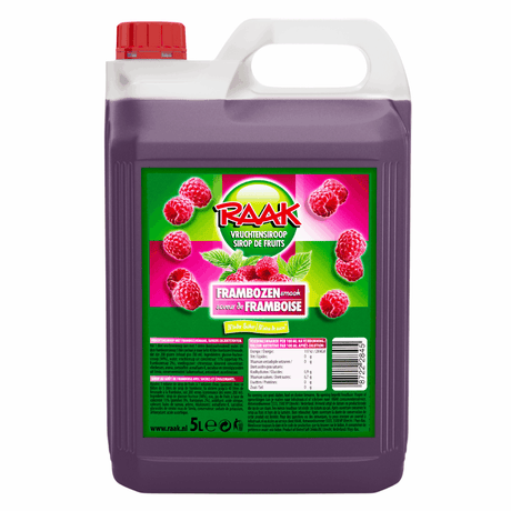 Touch frugtsirup hindbær (5 liter)