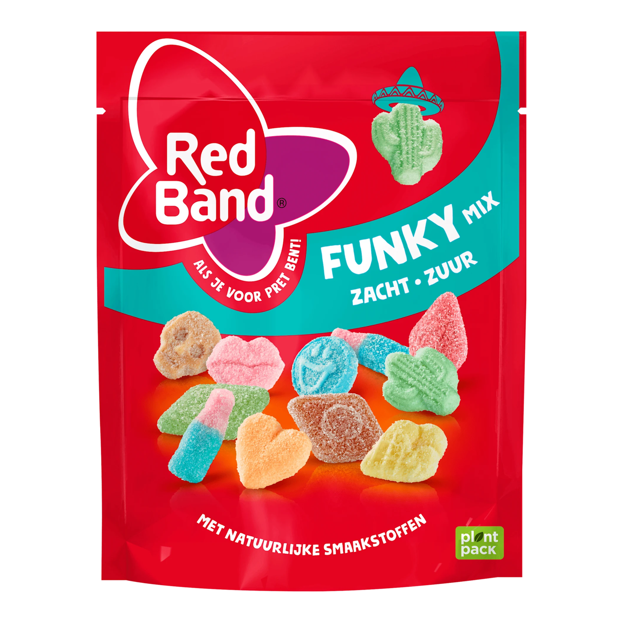 Red band candy mix funky taske (10x 215gr)
