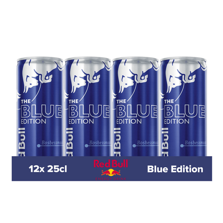 Red bull blue edition energidåse (12x 25cl)