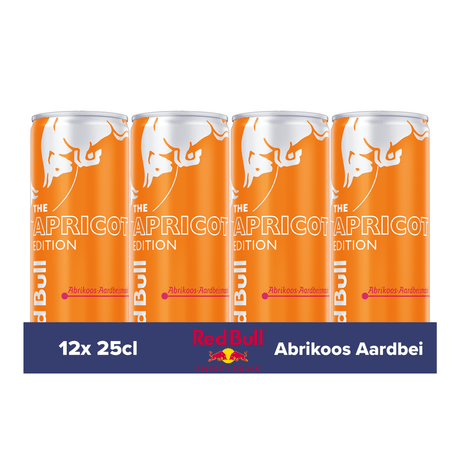 Red bull sommer abrikos jordbær (12x 25cl)