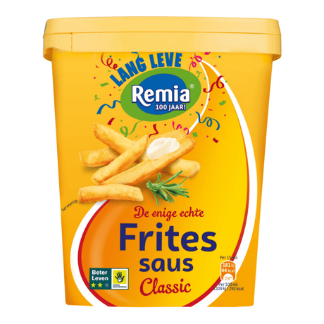 Remia fries sauce klassisk bøtte (1 liter)