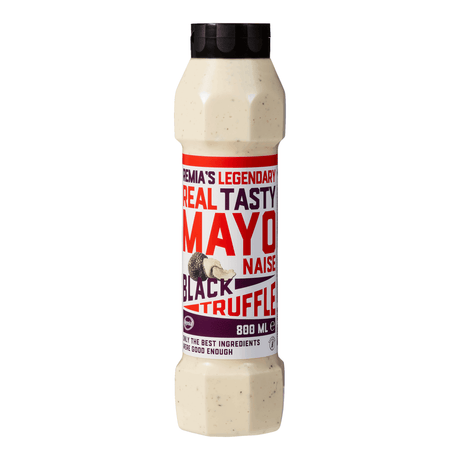 Remia legendariske mayonnaise sort trøffel (800 ml)