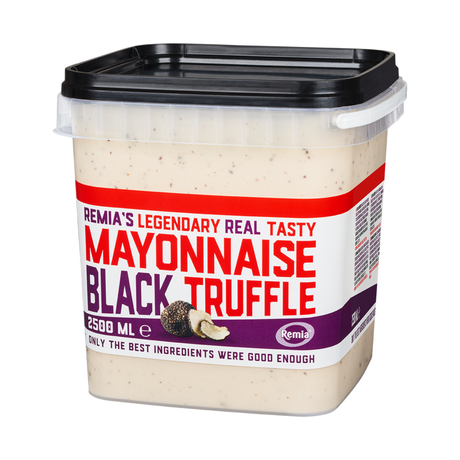 Remia mayonnaise sort trøffel (2,5 liter)