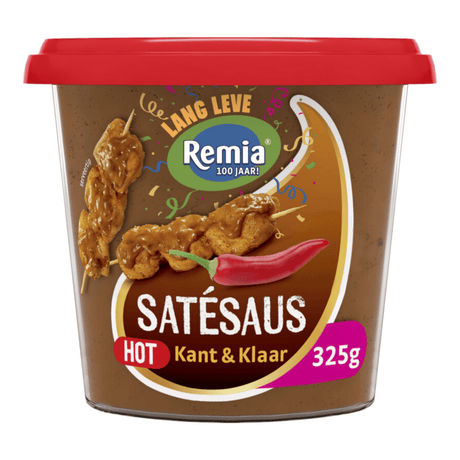 Remia satesaus hot (8x 325gr)