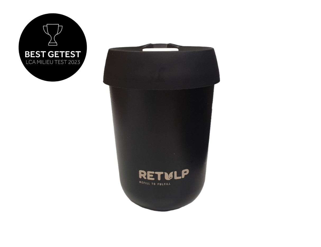 Retulp Coffee Cup - sort - nat sort