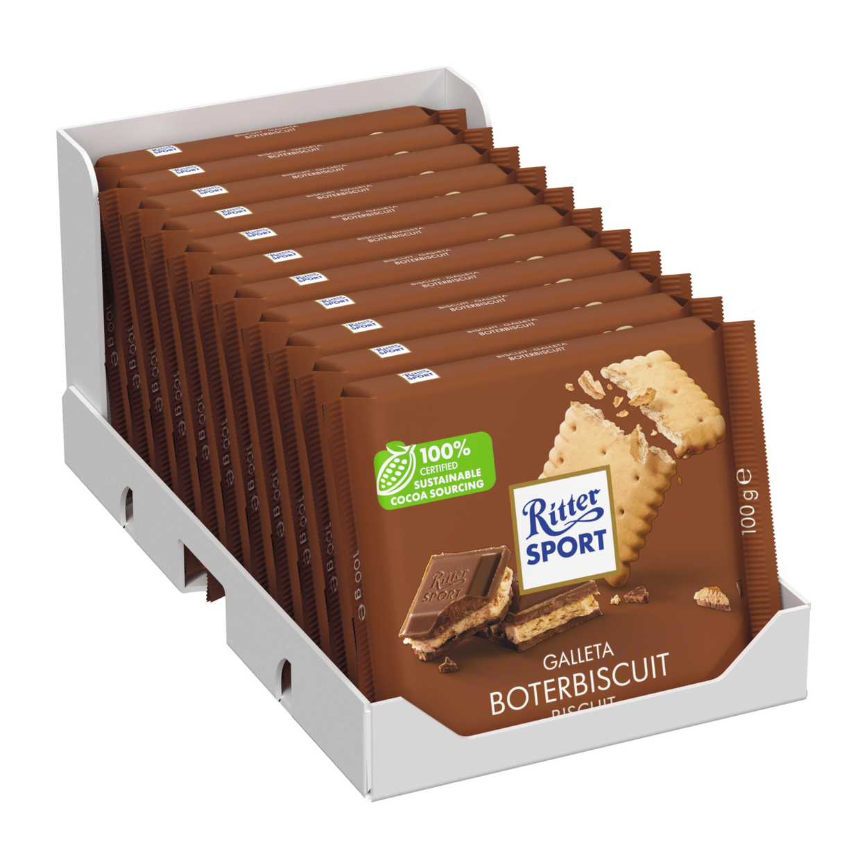 Ritter sport smørkiks (11x 100gr)