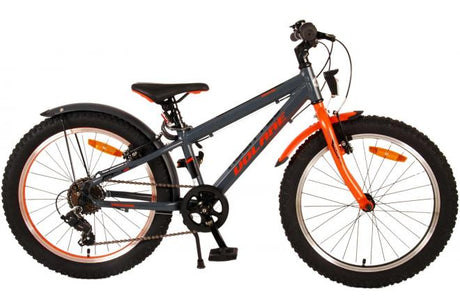 Volare Rocky Children's Bicycle - 20 tommer - Grå orange - 6 hastighed - Prime Collection