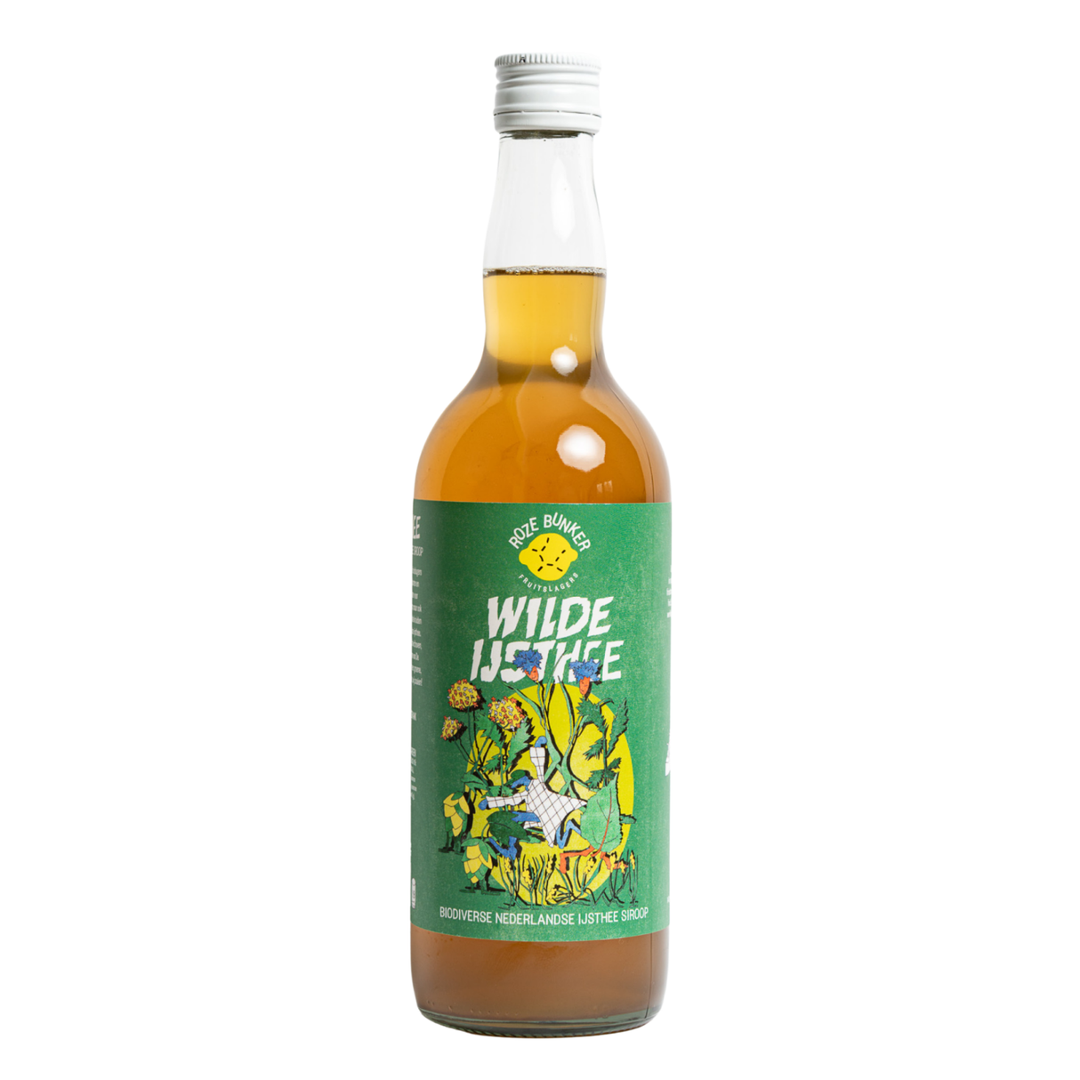 Roze bunker wilde ijsthee siroop (6x 700 ml)