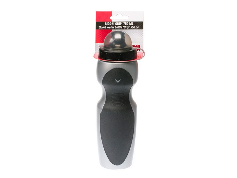 Simson Bidon Grip Incl. Stofhætte 750 ml sortgrå på kortet