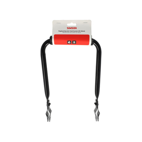 Rema tip top nederland b.v. simson rugleuning met vinyl rugkussen zwart