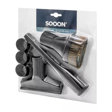 Sqoon universalsæt 6-delt 32 35 mm inkl. adaptere