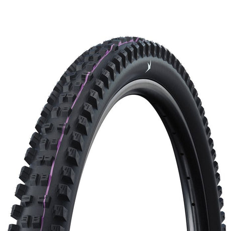 Schwalbe tacky chan - tlr - addix ultra soft - gravity pro - 27,5x2,40 - sort