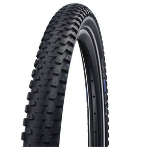 Schwalbe marathon plus mtb - kablet - addix - smartguard - 29x2,25 - sort + refleks