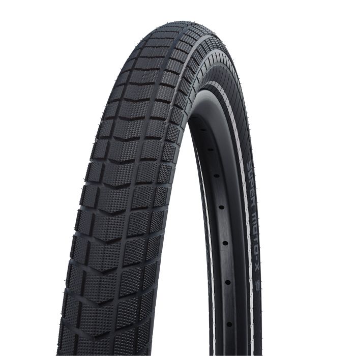 Schwalbe motion super moto-x - kablet - addix grøn - dd - raceguard - 27,5x2,80 - sort