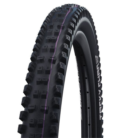 Schwalbe tacky chan - tle - addix ultra soft - super downhill - 27,5x2,40 - sort