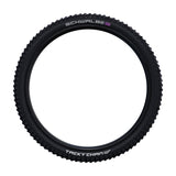 Schwalbe tacky chan - tle - addix ultra soft - super downhill - 27,5x2,40 - sort