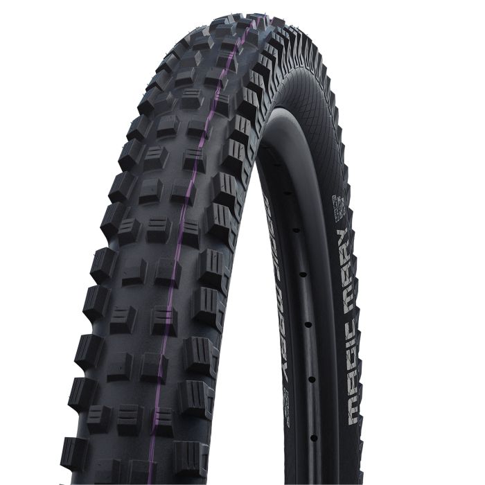 Schwalbe magic mary - tle - addix ultra soft - super trail - 27,5x2,60 - sort