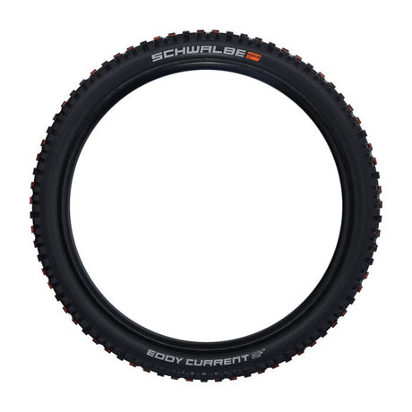 Schwalbe hvirvelstrøm foran - tle - addix soft - super trail - 29x2,40 - sort