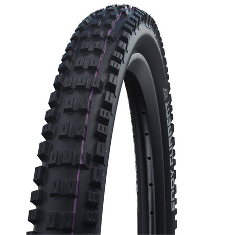 Schwalbe hvirvelstrøm foran - tle - addix ultra soft - super trail - 29x2,60 - sort