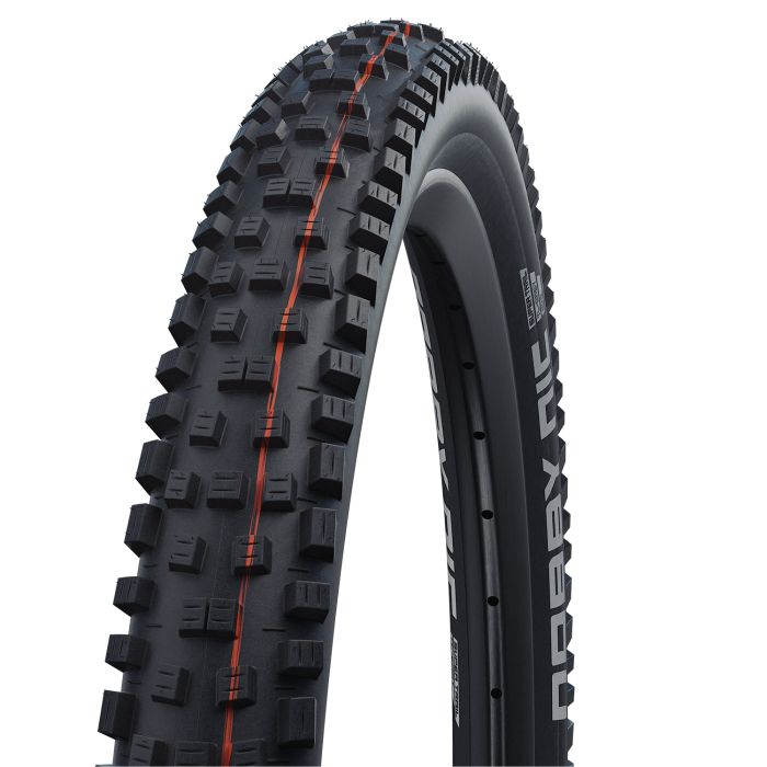 Schwalbe nobby nic - tle - addix soft - super jord - 29x2,40 - sort
