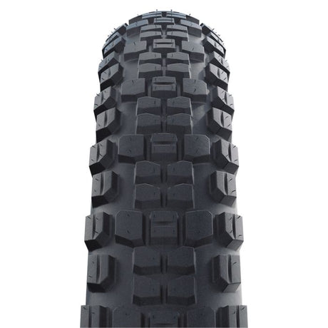 Schwalbe johnny watts - tlr - addix grøn - standard - radial - 27,5x2,35 - sort