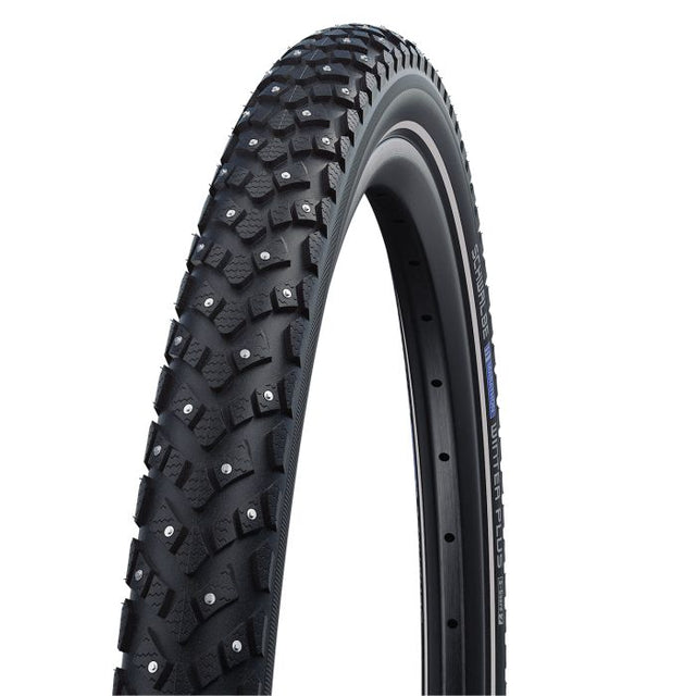 Schwalbe marathon winter plus - kablet - vinter - smartguard - 26x2,00 - sort + refleks